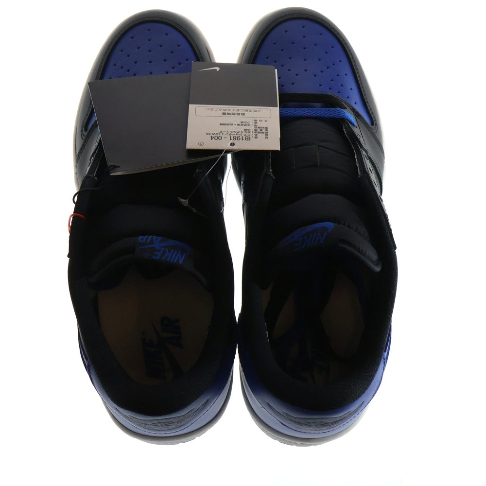 NIKE(ナイキ) AIR JORDAN 1 LOW 85 ROYAL IB1981-004 エアジョーダン ロイヤル ローカットスニーカー ブラック/ブルー US12/30.0cm