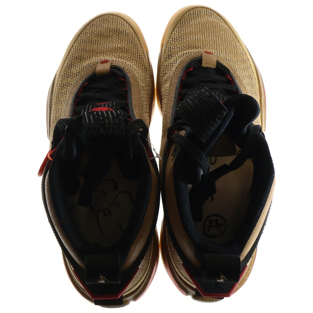 NIKE(ナイキ) ×Rui Hachimura AIR JORDAN 36 DO2494-260 八村塁 エアジョーダン36 ハイカットスニーカー ブラウン US12/30cm