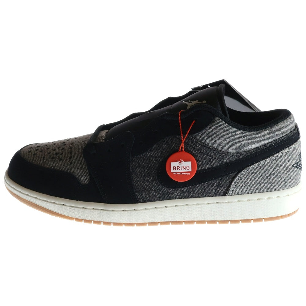 NIKE(ナイキ) AIR JORDAN 1 LOW SE HJ4360-001 エアジョーダン1 ローカットスニーカー ブラック/グレー US13/31.0cm