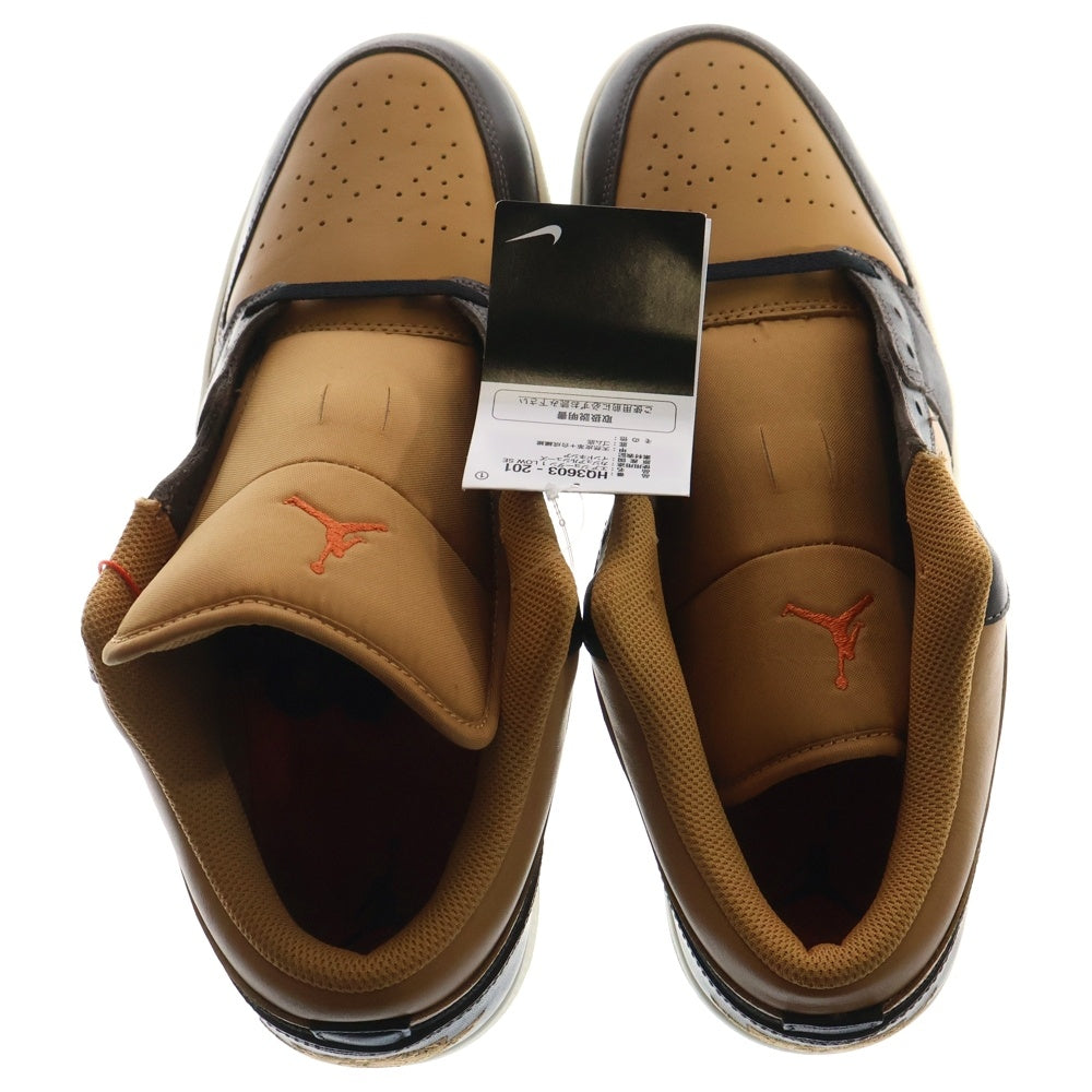 NIKE(ナイキ) AIR JORDAN 1 LOW SE HQ3603-201 エアジョーダン1 ローカットスニーカー ブラウン US13/31.0cm