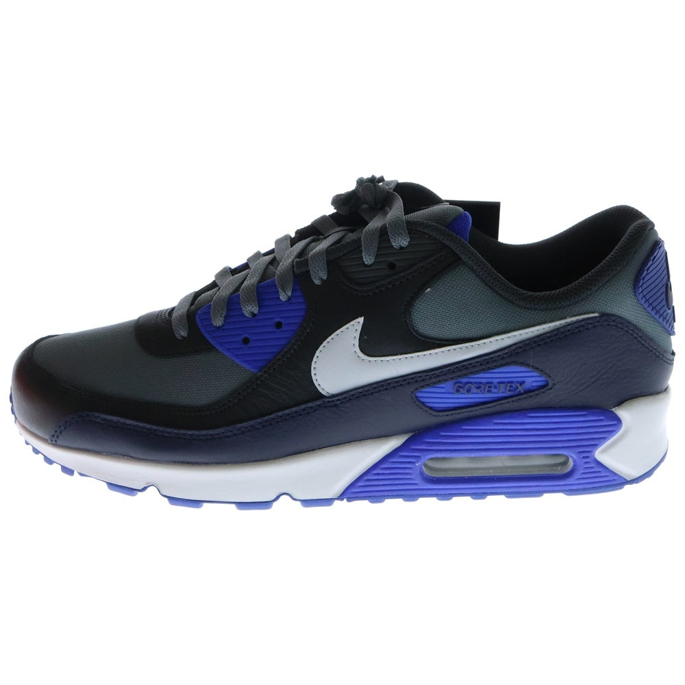 NIKE(ナイキ) AIR MAX 90 GTX エアマックス 90 ローカットスニーカー FD5810-003 ブラック/ブルー US13/31.0cm