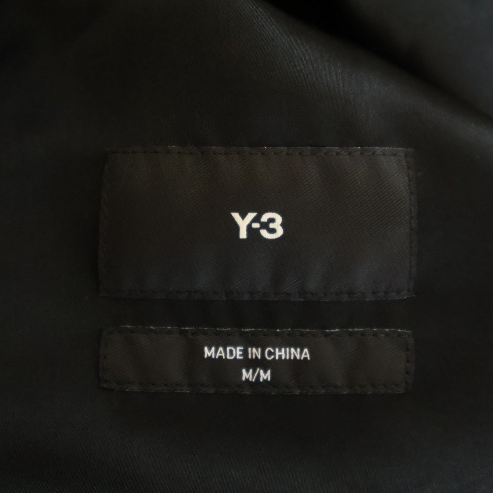 Y-3(ワイスリー) テックフード 長袖シャツ ブラック IQ1798 A2E001 ブラック