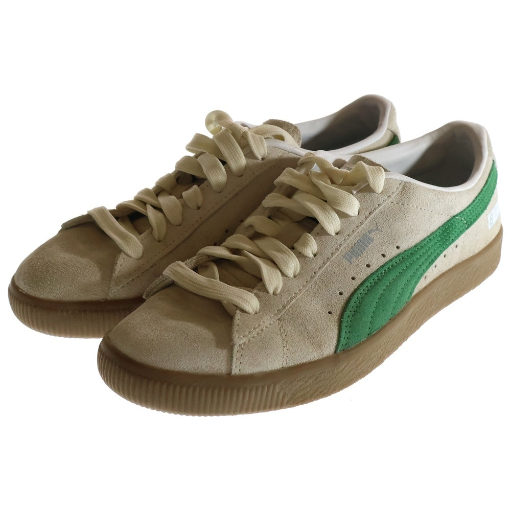 PUMA(プーマ) ×atmos×#FR2 コムドット Birdog 391916-01 アトモス エフアールツー ローカットスニーカー US6.5/24.5cm ベージュ レディース