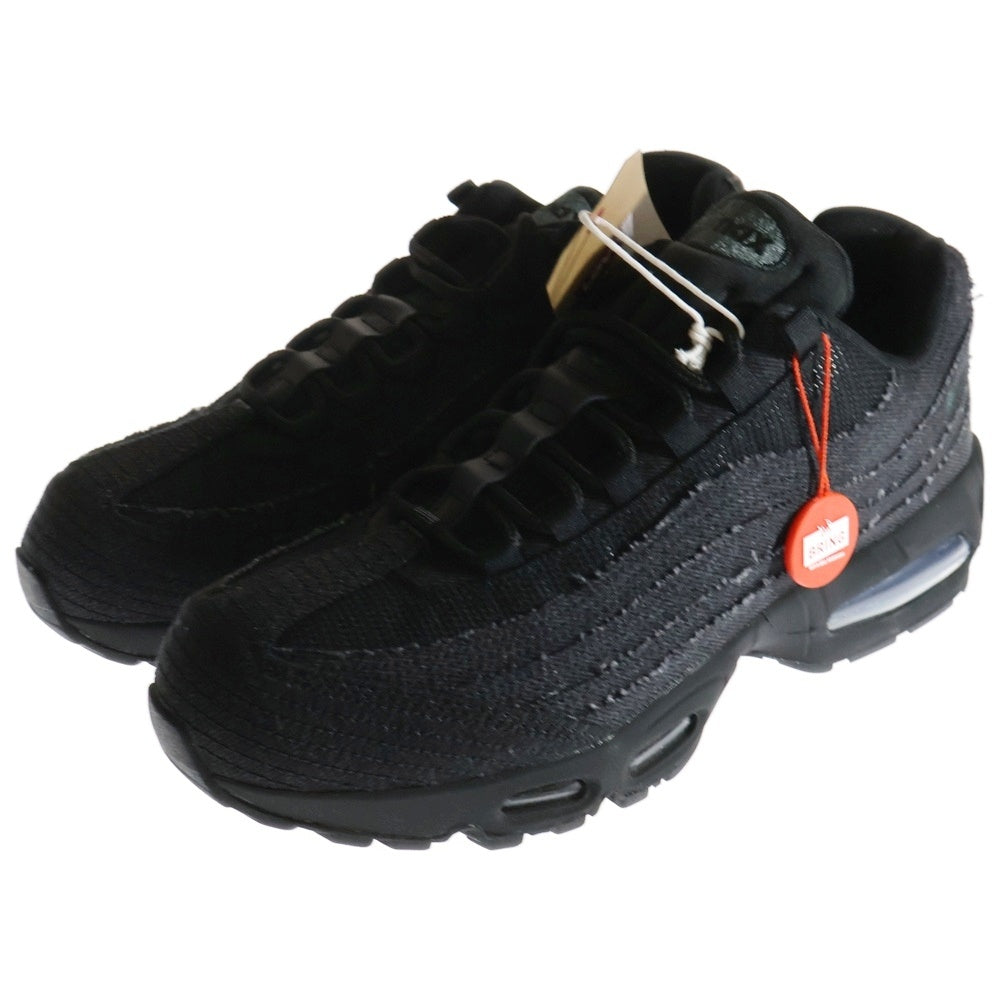 NIKE(ナイキ) ×Levi's AIR MAX95 OG HM4743-001 リーバイス エアマックス95 デニム ローカットスニーカー ブラック US11/29cm