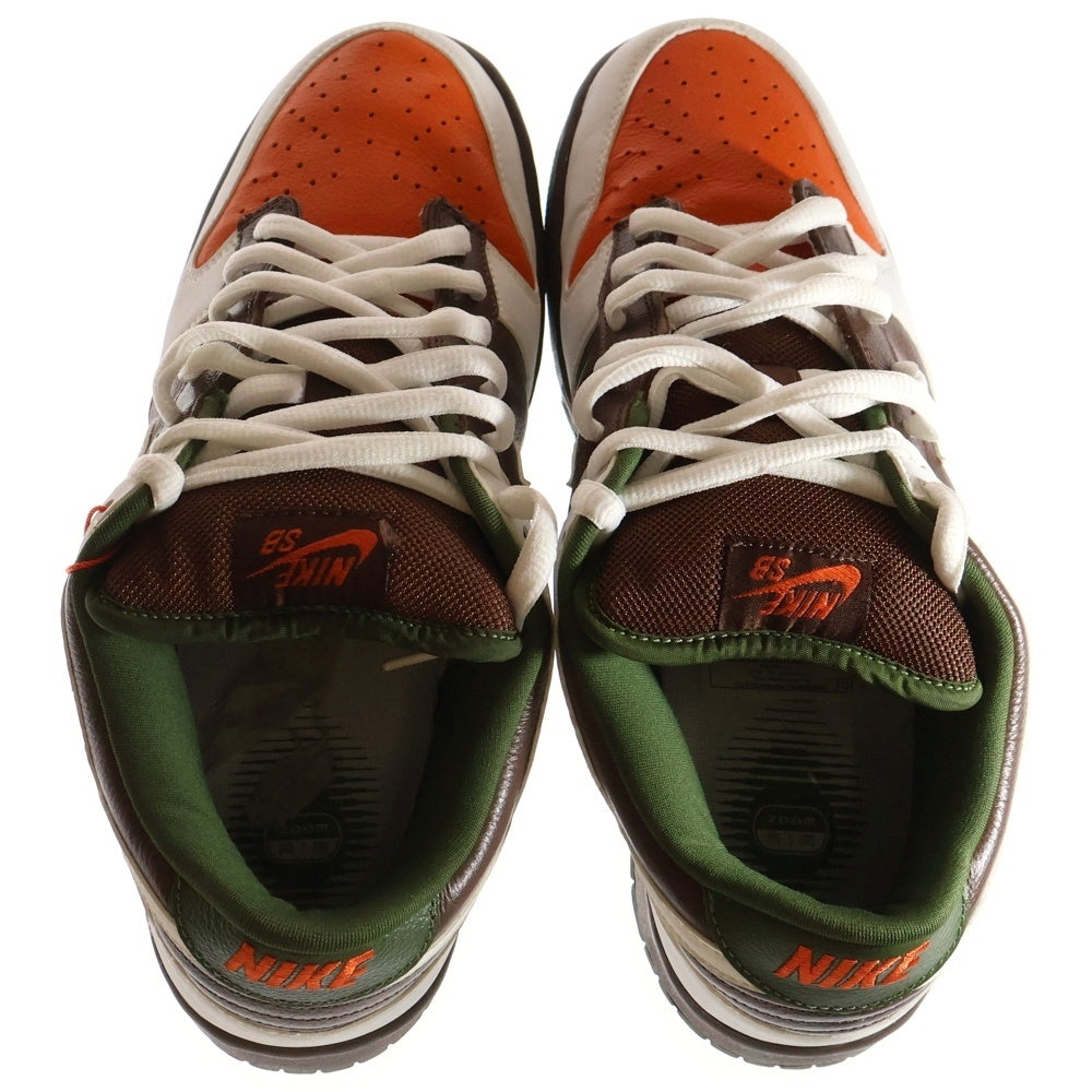 NIKE SB(ナイキエスビー) 【観賞用2004年製】 DUNK LOW PRO OOMPA LOOMPA 304292-228 ダンク プロ ウンパルンパ ローカットスニーカー ホワイト/ブラウン US11.5/29.5cm