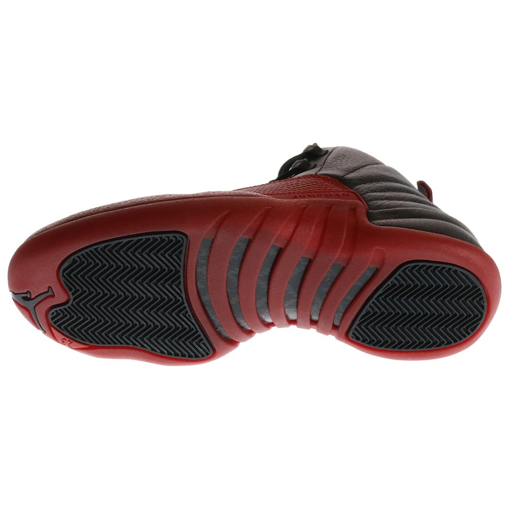 NIKE(ナイキ) AIR JORDAN 12 RETRO FLU GAME エアジョーダン 12 レトロ フルゲーム ハイカットスニーカー US9/27.0cm ブラック/レッド