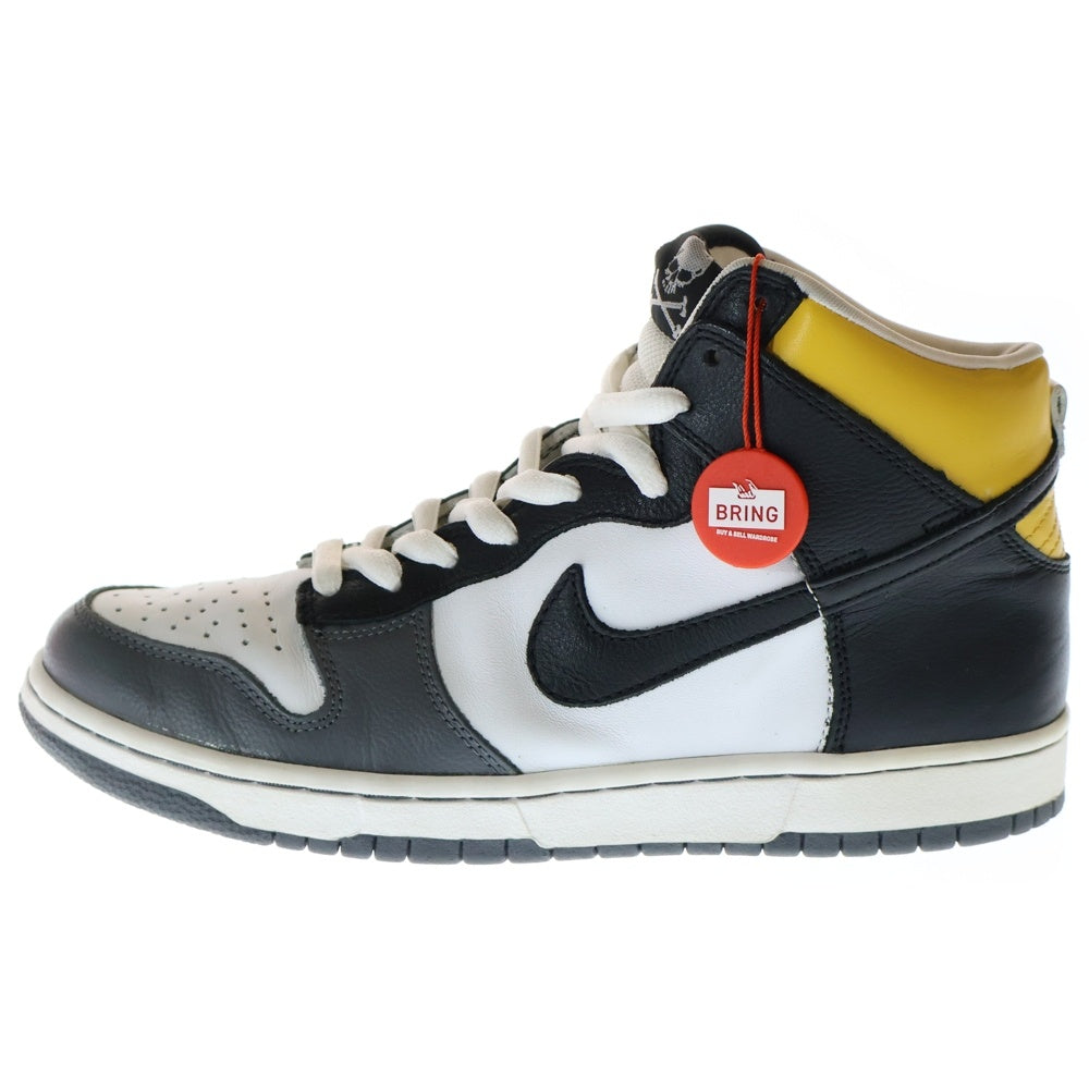 NIKE SB(ナイキエスビー) 【観賞用 2004年製】 SBダンク 305050-101 ダニエルシミズ ハイカットスニーカー ブラック/グレー/イエロー US9.5/27.5cm