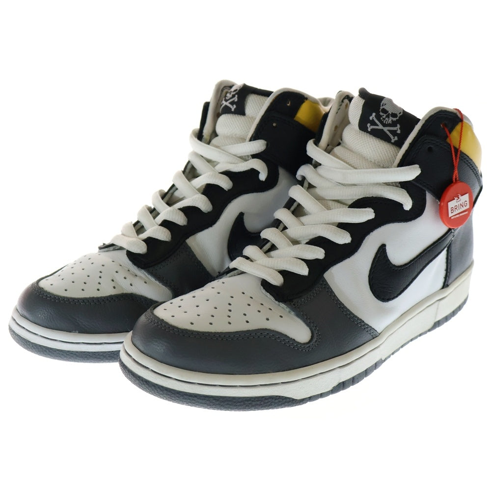 NIKE SB(ナイキエスビー) 【観賞用 2004年製】 SBダンク 305050-101 ダニエルシミズ ハイカットスニーカー ブラック/グレー/イエロー US9.5/27.5cm