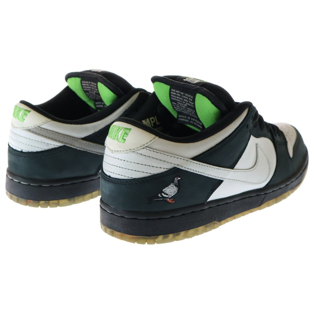 NIKE SB(ナイキエスビー) ×STAPLE DUNK LOW PIGEON BLACK BV1310-013 ステイプル ダンク ピジョン ブラック ローカットスニーカー ブラック/ホワイト US8.5/26.5cm