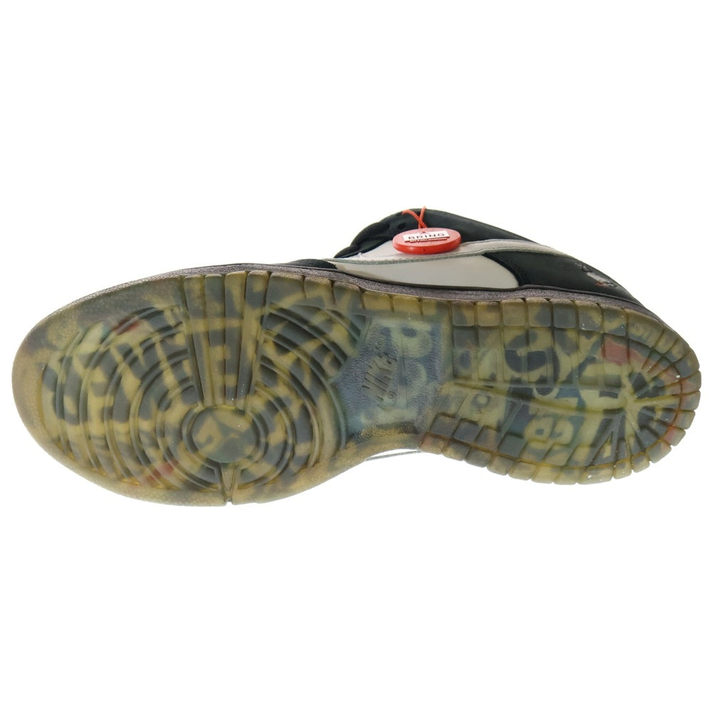 NIKE SB(ナイキエスビー) ×STAPLE DUNK LOW PIGEON BLACK BV1310-013 ステイプル ダンク ピジョン ブラック ローカットスニーカー ブラック/ホワイト US8.5/26.5cm