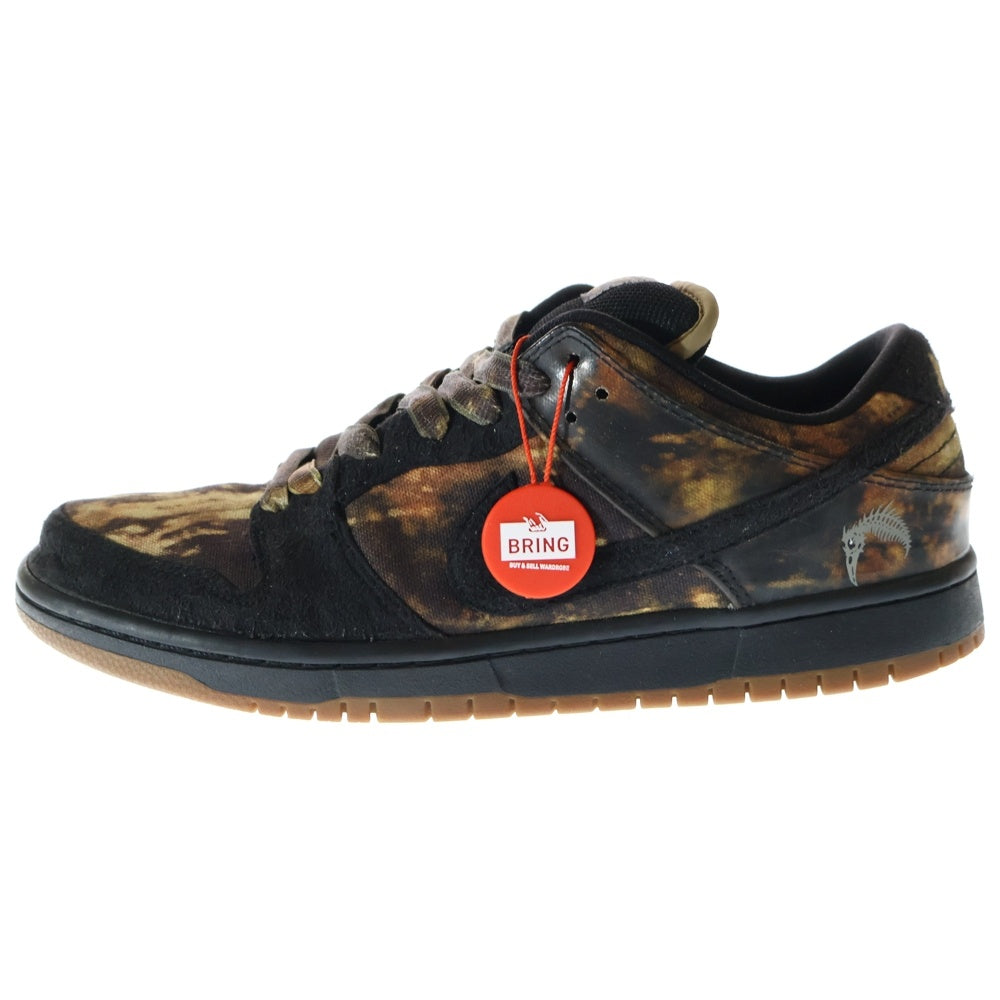 NIKE SB(ナイキエスビー) SB DUNK LOW PUSHEAD II 536356-002 ダンク パスヘッド ローカットスニーカー US9/27.0cm ブラック/イエロー