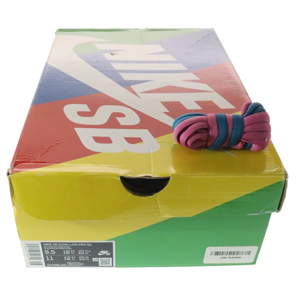 NIKE SB(ナイキエスビー) DUNK LOW PRO QS Parra Friends&Family ダンク パラ フレンズ&ファミリー ローカットスニーカー US9.5/27.5cm マルチ