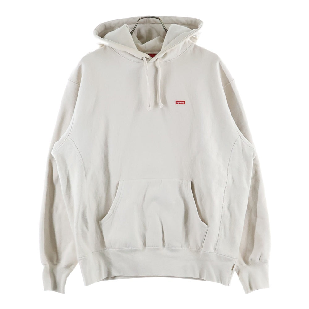 SUPREME(シュプリーム) 22AW SMALL BOX LOGO スモールボックスロゴ スウェット プルオーバーパーカー フーディ アイボリー