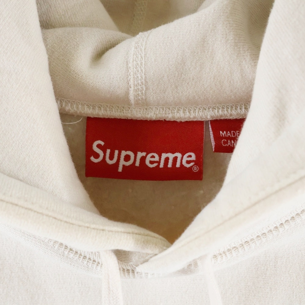 SUPREME(シュプリーム) 22AW SMALL BOX LOGO スモールボックスロゴ スウェット プルオーバーパーカー フーディ アイボリー