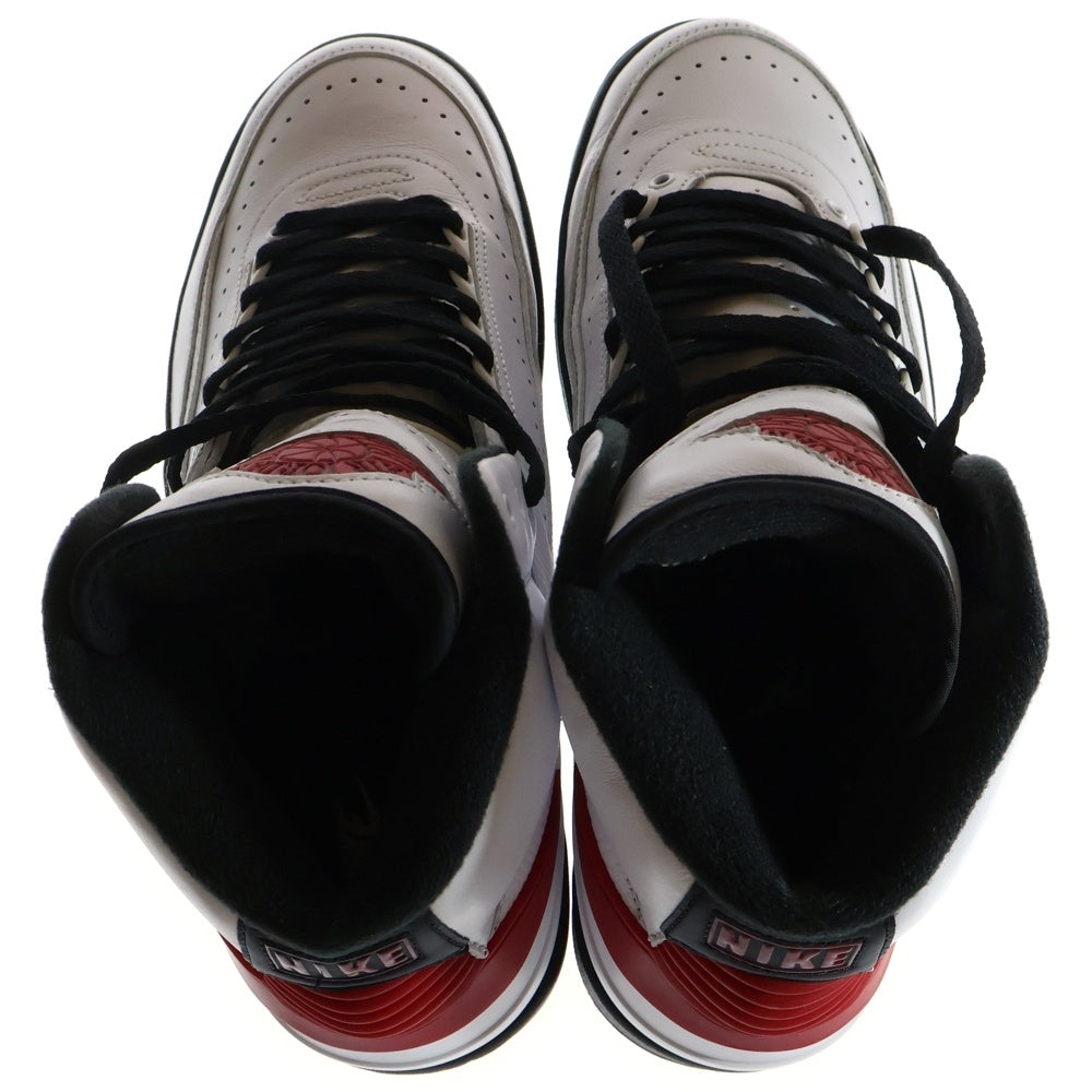 NIKE(ナイキ) AIR JORDAN 2 OG CHICAGO 2022 DX2454-106 エアジョーダン2 OG シカゴ ハイカットスニーカー ホワイト/レッド US10/28.0cm