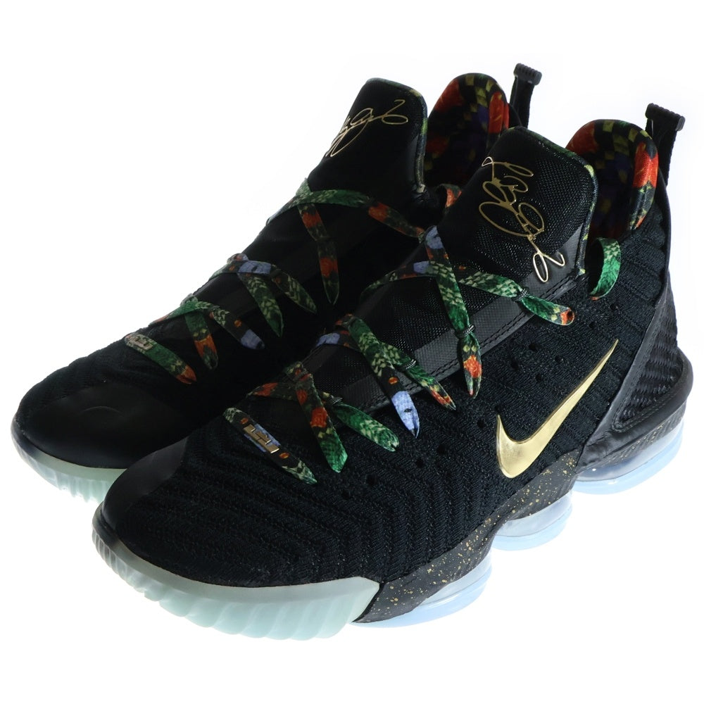 NIKE(ナイキ) LEBRON 16 Watch The Throne CI1518-001 レブロン16 ウォッチザスローン ハイカットスニーカー US10/28.0cm ブラック