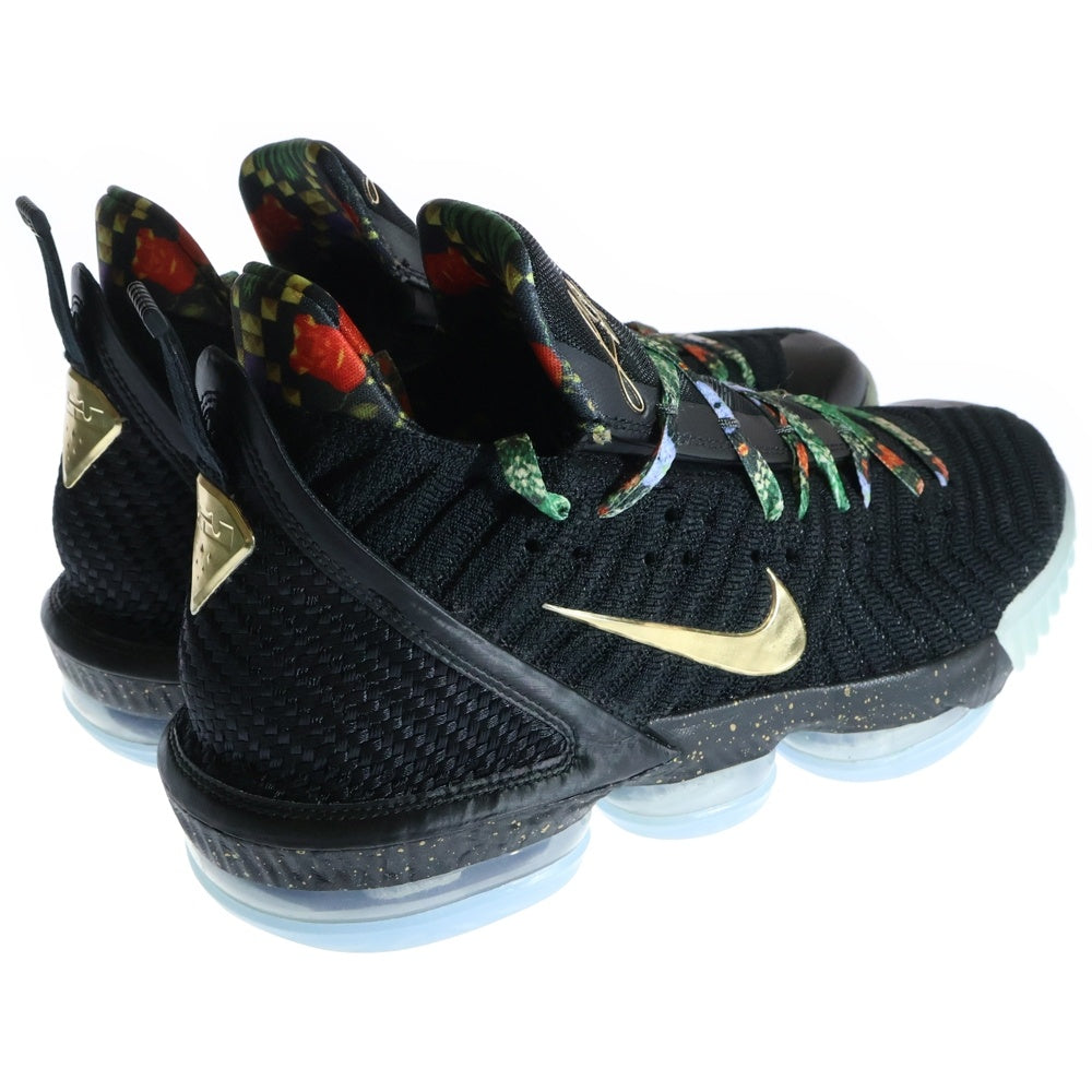 NIKE(ナイキ) LEBRON 16 Watch The Throne CI1518-001 レブロン16 ウォッチザスローン ハイカットスニーカー US10/28.0cm ブラック