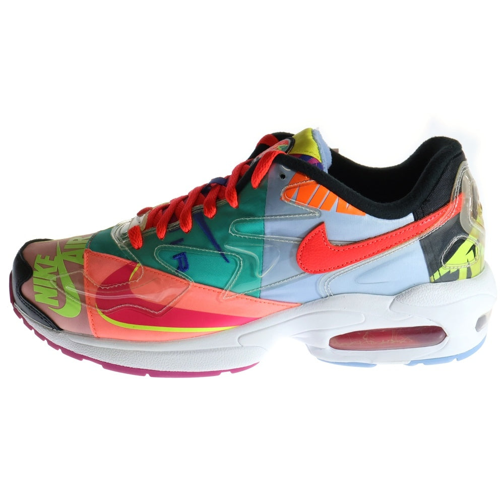 NIKE(ナイキ) ×ATMOS AIR MAX 2 LIGHT QS BV7406-001 アトモス エアマックス2ライト ローカットスニーカー マルチ US10/28.0cm