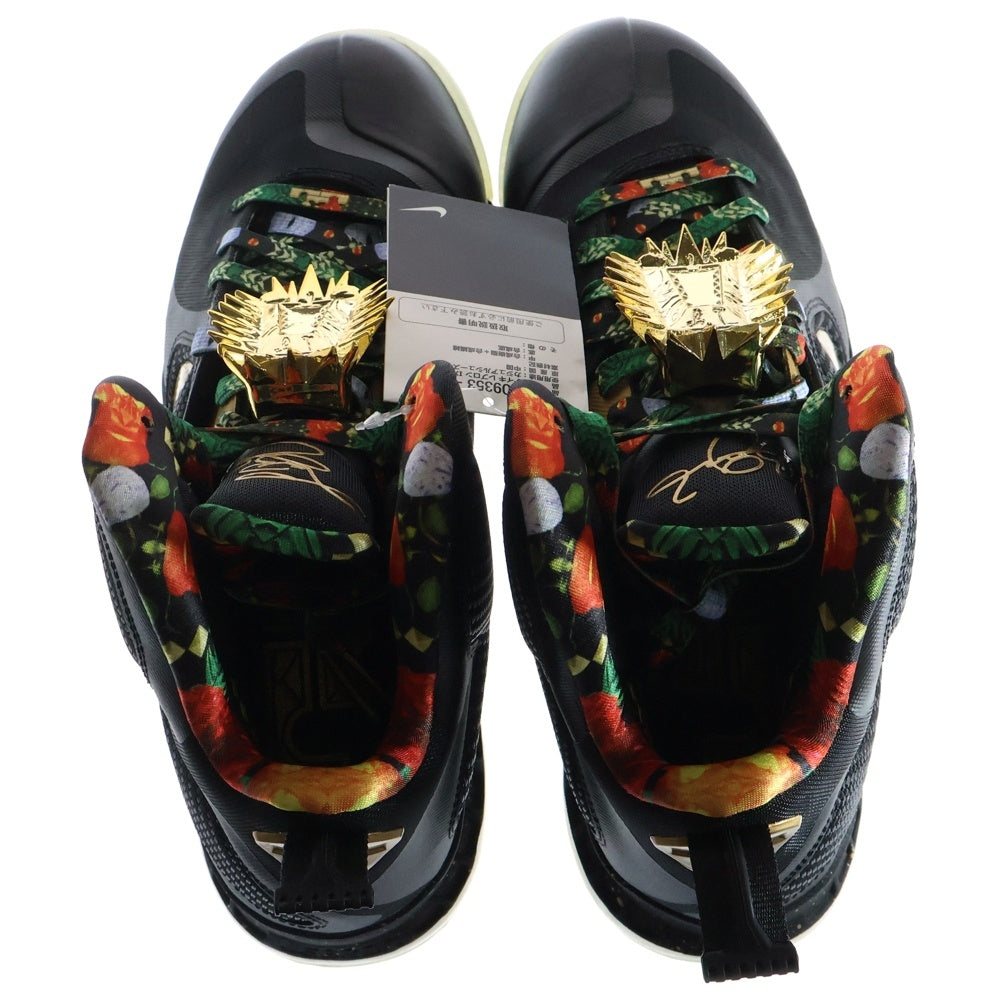 NIKE(ナイキ) LEBRON 9 WATCH THE THRONE DO9353-001 レブロン9 ウォッチザスローン ハイカットスニーカー ブラック US10.5/28.5cm