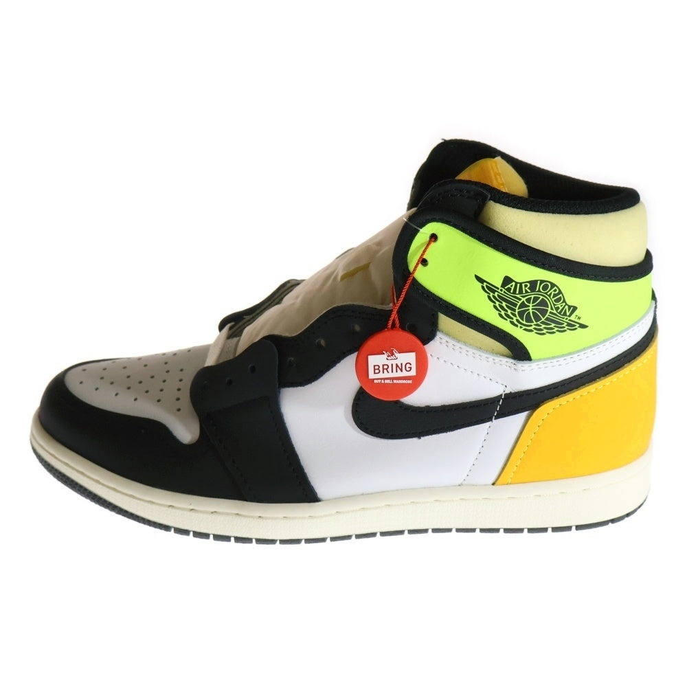 NIKE(ナイキ) AIR JORDAN1 RETRO HIGH OG Volt Gold 555088-118 エアジョーダン1 ハイカットスニーカー ボルトゴールド イエロー/ホワイト US10/28cm