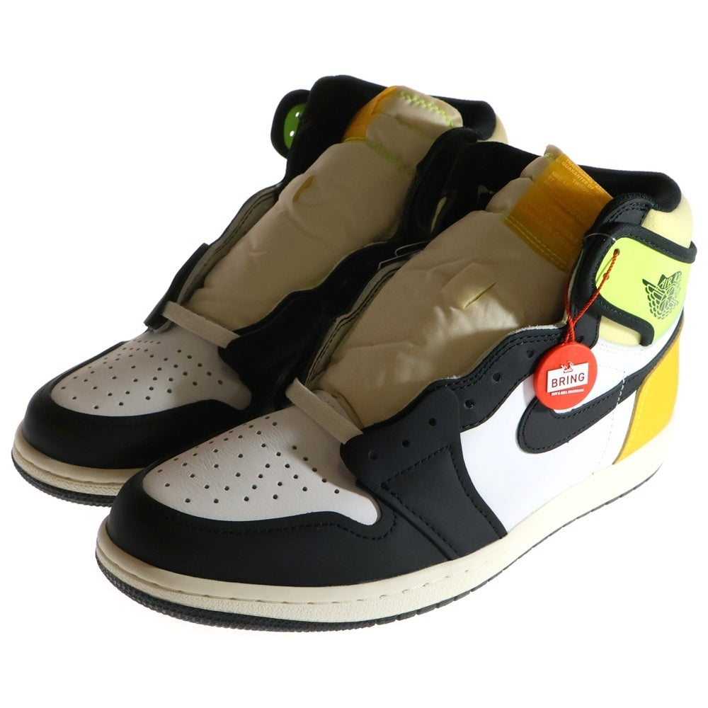 NIKE(ナイキ) AIR JORDAN1 RETRO HIGH OG Volt Gold 555088-118 エアジョーダン1 ハイカットスニーカー ボルトゴールド イエロー/ホワイト US10/28cm