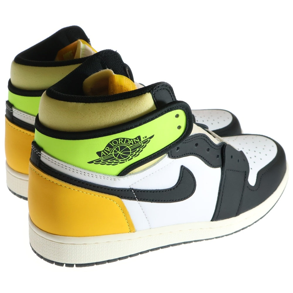 NIKE(ナイキ) AIR JORDAN1 RETRO HIGH OG Volt Gold 555088-118 エアジョーダン1 ハイカットスニーカー ボルトゴールド イエロー/ホワイト US10/28cm