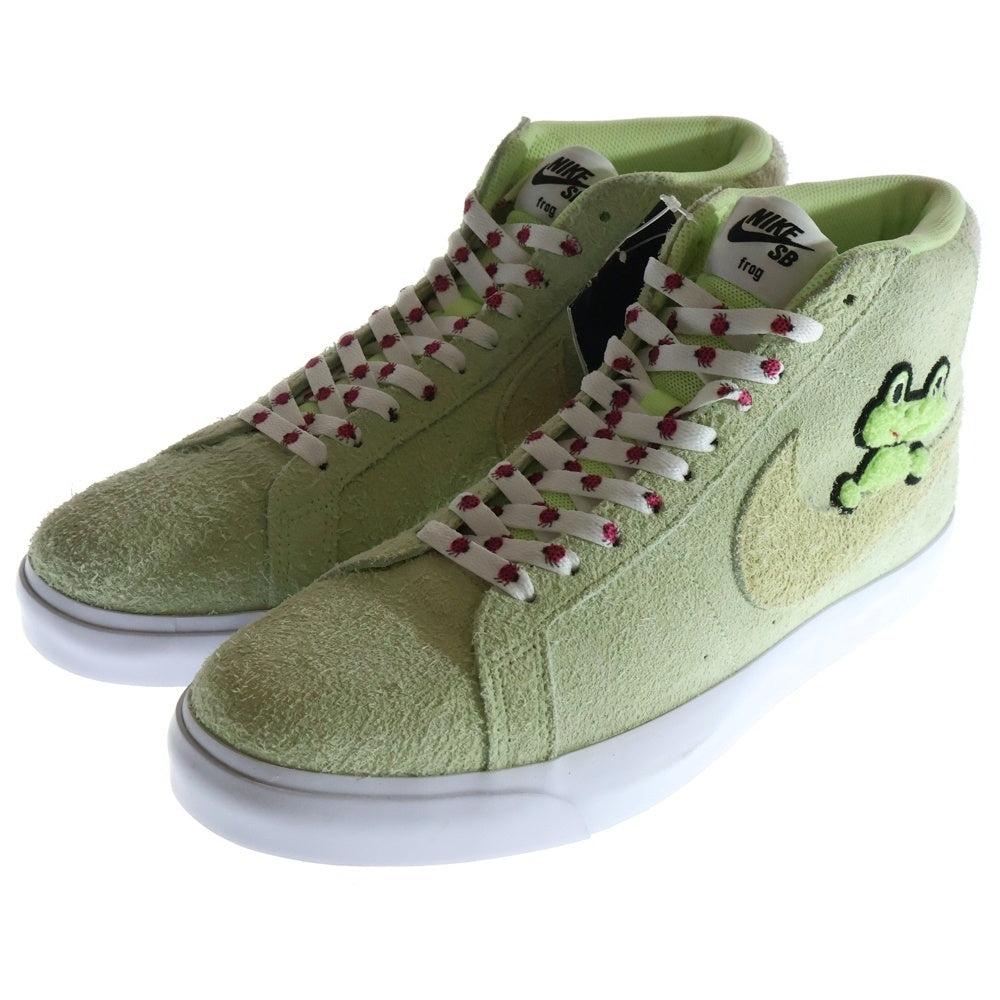 NIKE SB(ナイキエスビー) ×Flog Skateboards QS SB Zoom Blazer Mid AH6158-300 フロッグ スケートボード ズーム ブレーザー ミッドカットスニーカー グリーン US10.5/28.5cm