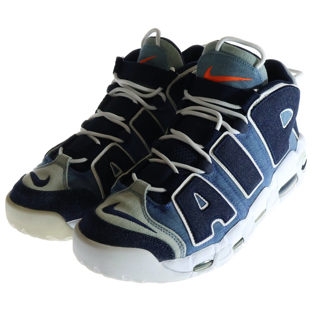 NIKE(ナイキ) AIR MORE UPTEMPO 96 QS CJ6125-100 エアモアアップテンポ ローカットスニーカー ブルー US10/28.0cm