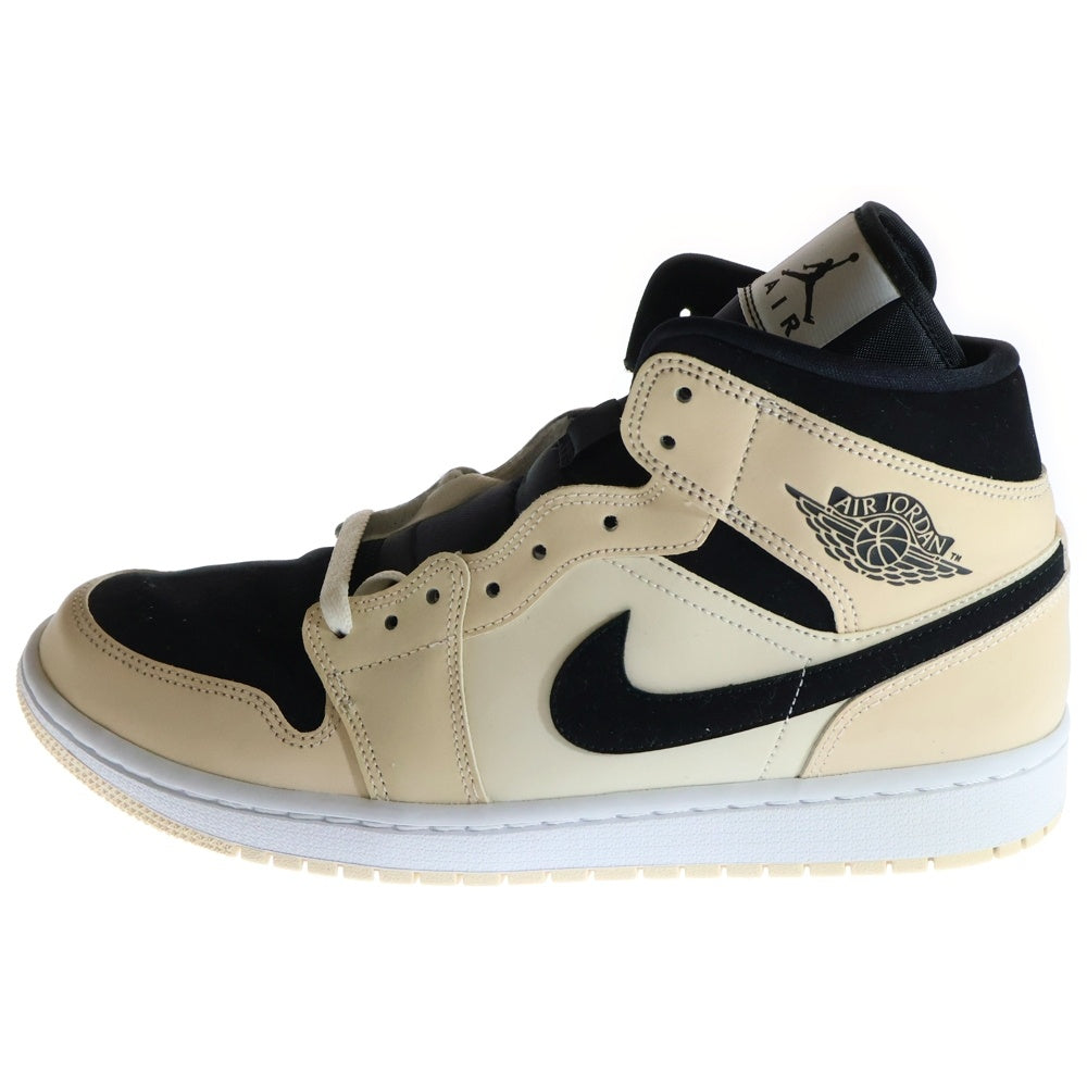 NIKE(ナイキ) WMNS AIR JORDAN 1 MID GUAVA ICE BQ6472-800 ウィメンズ エアジョーダン1 グアバアイス ミッドスニーカー US12/29.0cm ベージュ