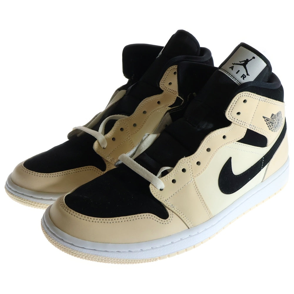 NIKE(ナイキ) WMNS AIR JORDAN 1 MID GUAVA ICE BQ6472-800 ウィメンズ エアジョーダン1 グアバアイス ミッドスニーカー US12/29.0cm ベージュ