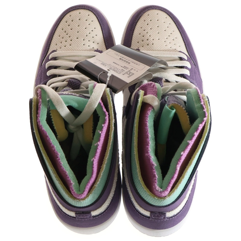 NIKE(ナイキ) AIR JORDAN 1 HIGH ZOOM AIR COMFORT CT0978-150 エアジョーダン1 ズームエア コンフォート ハイカットスニーカー US10.5/28.5cm ホワイト/パープル