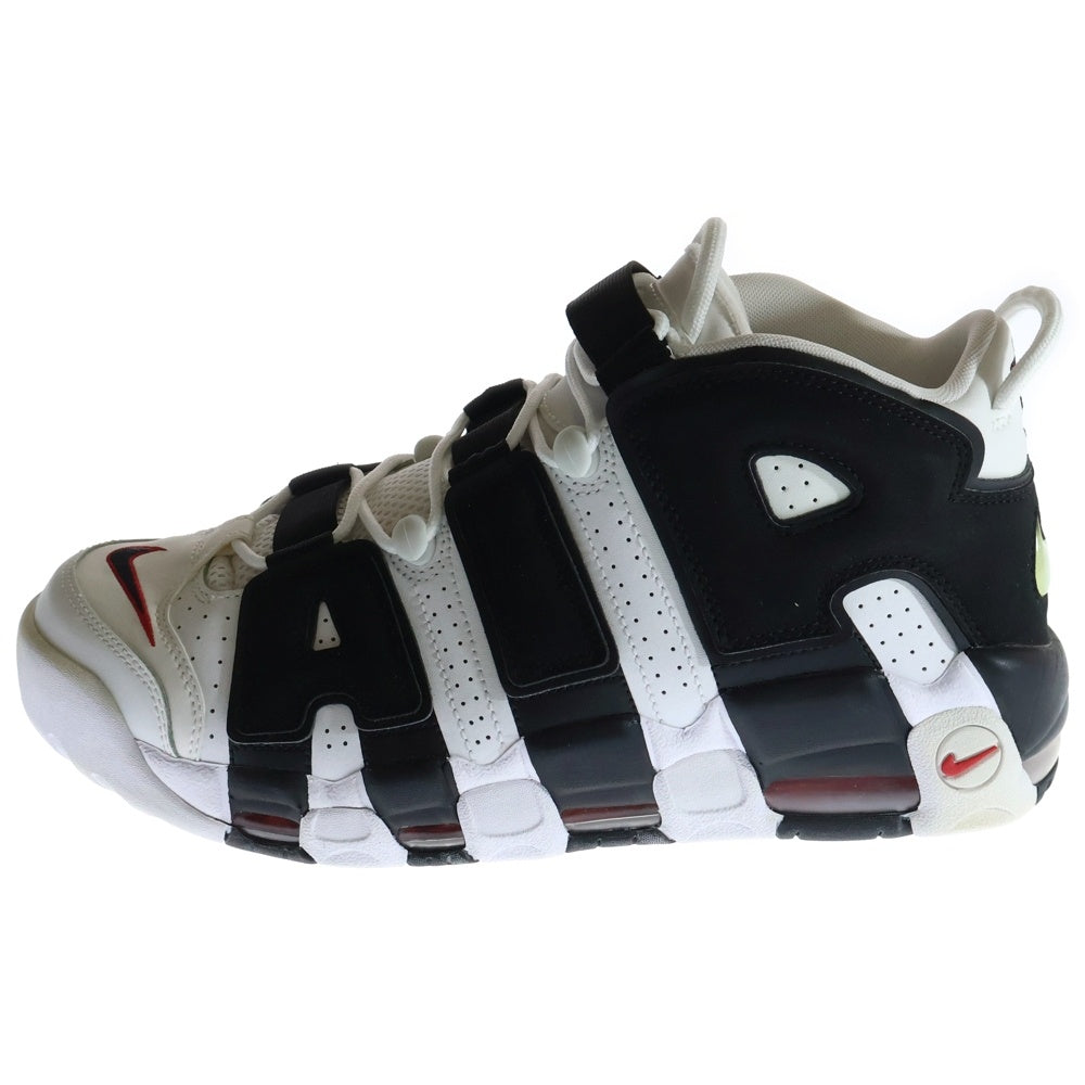 NIKE(ナイキ) AIR MORE UPTEMPO 414962-105 エアモアアップテンポ ハイカットスニーカー US10/28cm ホワイト/ブラック