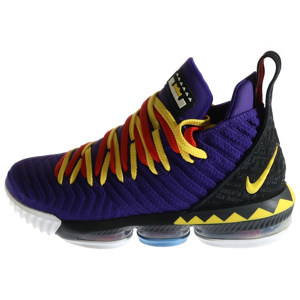 NIKE(ナイキ) LEBRON XVI CI1520-500 レブロン16 ハイカットスニーカー マルチ US10/28.0cm