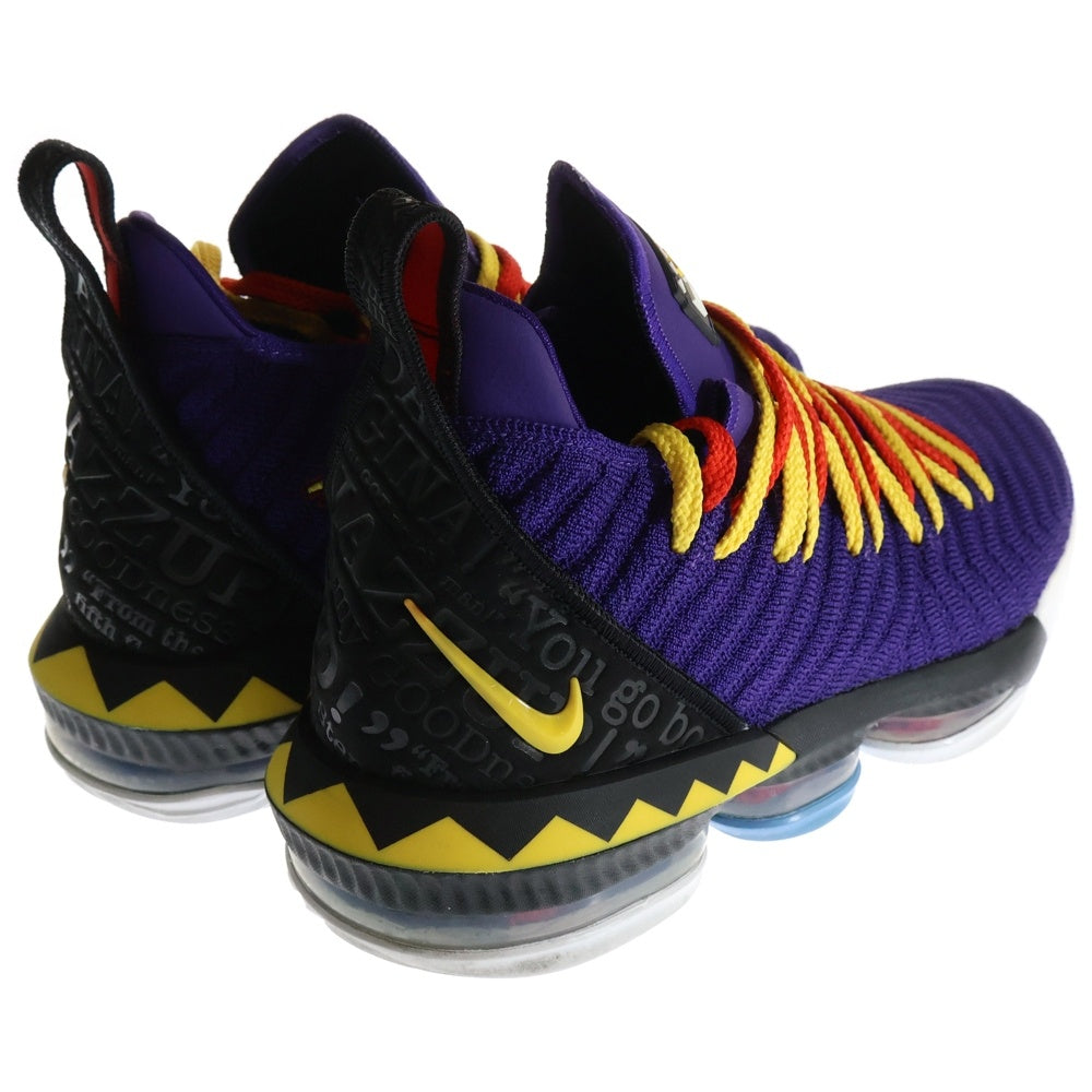 NIKE(ナイキ) LEBRON XVI CI1520-500 レブロン16 ハイカットスニーカー マルチ US10/28.0cm