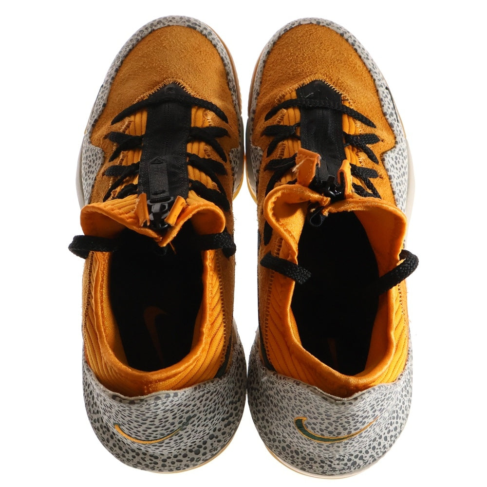NIKE(ナイキ) ×ATMOS LEBRON 16 LOW CD9471-800 アトモス レブロン ローカットスニーカー オレンジ US10/28.0cm