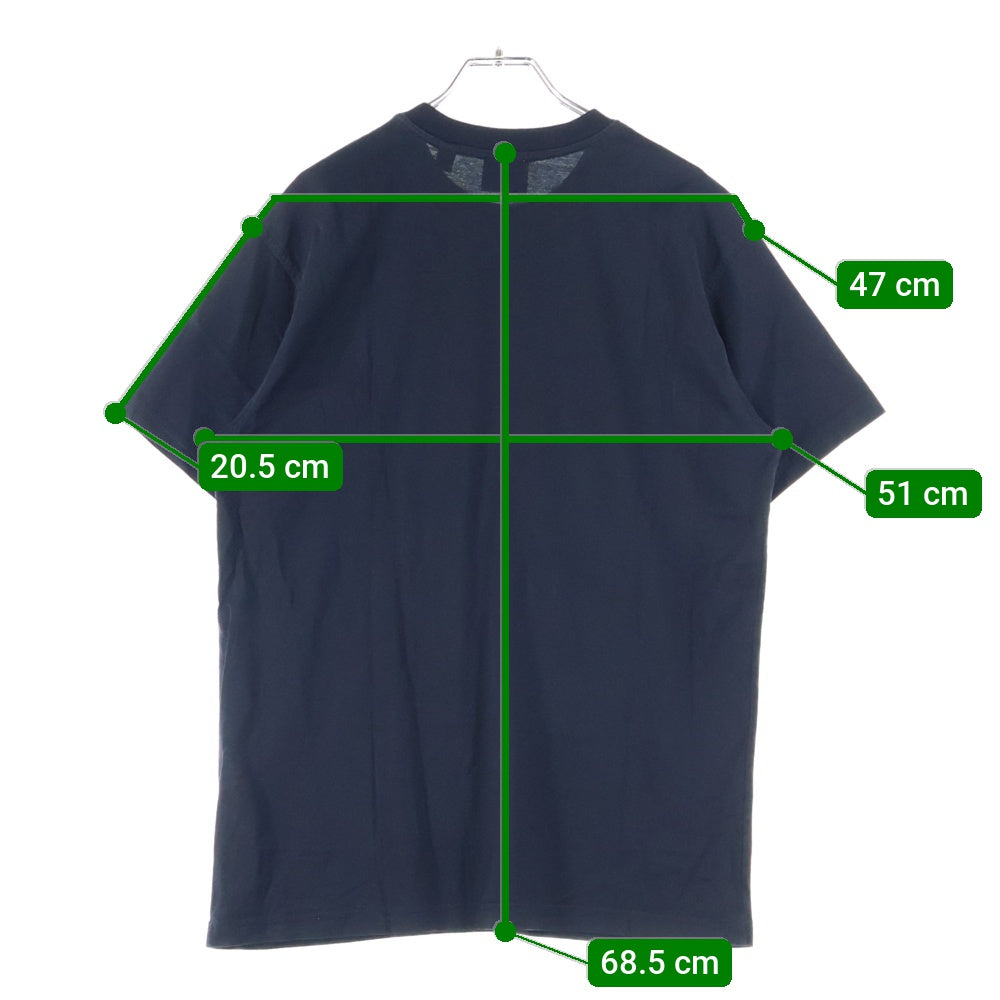 BURBERRY(バーバリー) 19SS KINGDOM キングダム プリント半袖Tシャツ クルーネックカットソー ブラック 8010928