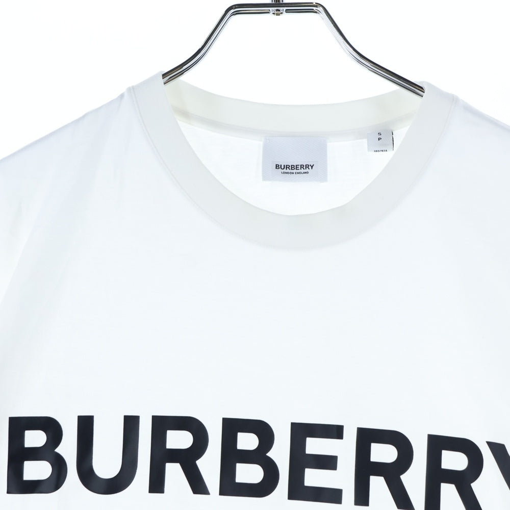 BURBERRY(バーバリー) フロントロゴプリント半袖Tシャツ クルーネックカットソー 8009495 ホワイト
