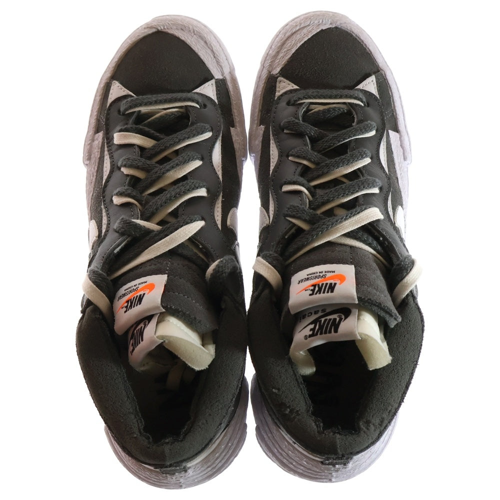 NIKE(ナイキ) ×SACAI BLAZER LOW IRON GREY サカイ ブレーザー ローカットスニーカー US8/26.0cm
