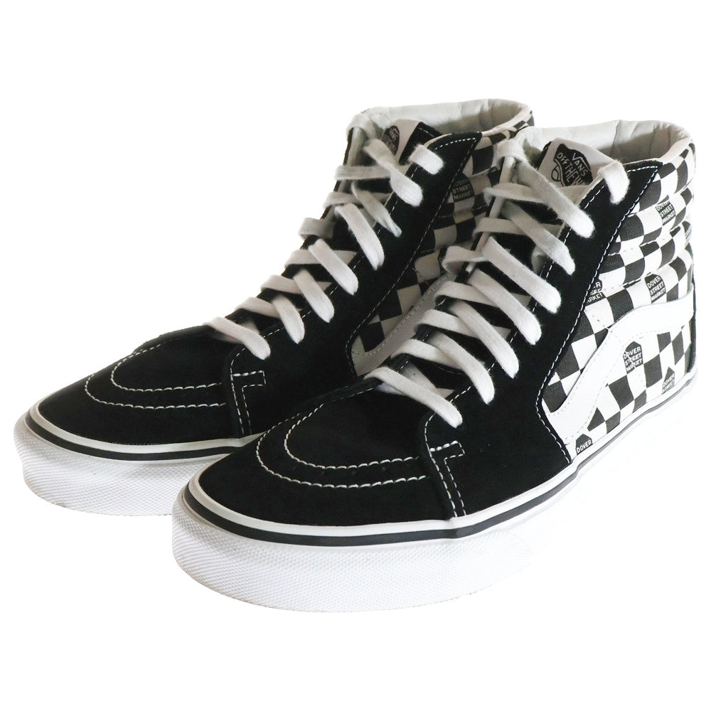 VANS(ヴァンズ) Sk8 Hi Dover Street Market スケート ハイ ドーバーストリートマーケット ローカットスニーカー US8/26.0cm ブラック/ホワイト
