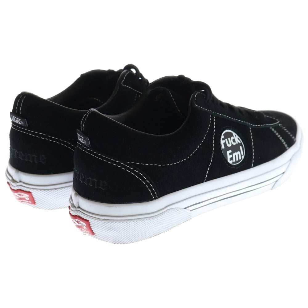 SUPREME(シュプリーム) ×VANS Skate Sid S Fuck Em スケート シッド シュプリーム ファックエム ブラック ローカットスニーカーシューズ US8/26.0cm ブラック