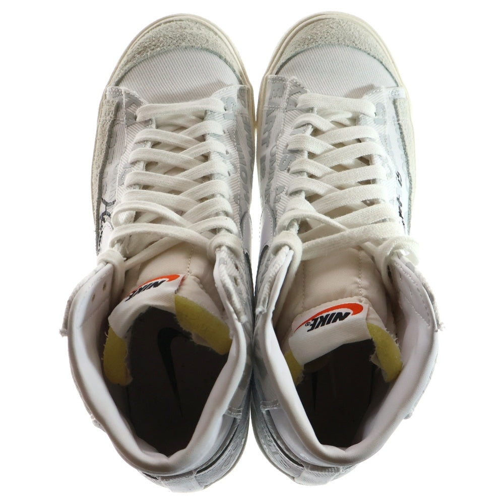 NIKE(ナイキ) ×COMME des GARCONS HOMME NAOMI OSAKA BLAZER MID VNTG コムデギャルソンオム 大坂なおみ ブレーザー ミッドカットスニーカー US8/26.0cm ホワイト