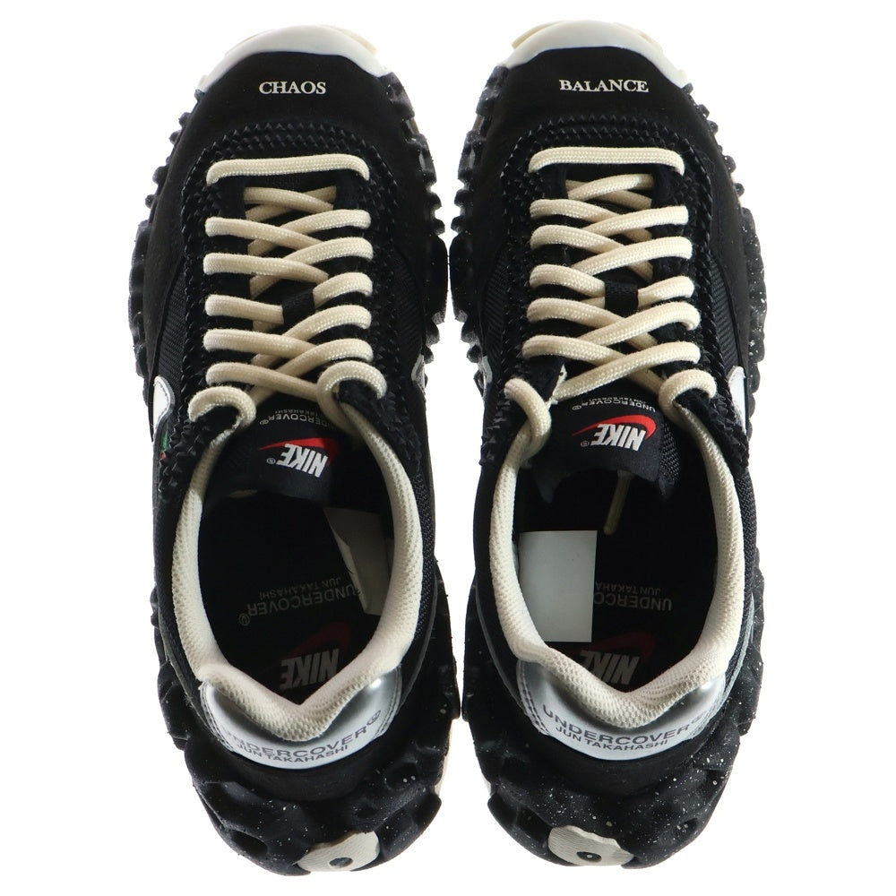 NIKE(ナイキ) ×UNDERCOVER OVERBREAK アンダーカバー オーバーブレイク ローカットスニーカー US8/26.0cm ブラック
