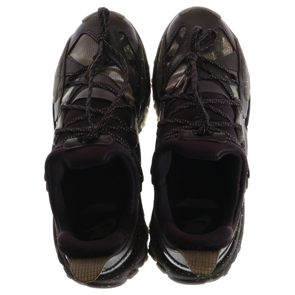 NIKE(ナイキ) ×UNDERCOVER REACT PREST MAHOGANY アンダーカバー リアクトプレスト マホガニー ハイカットスニーカー US8/26.0cm パープル