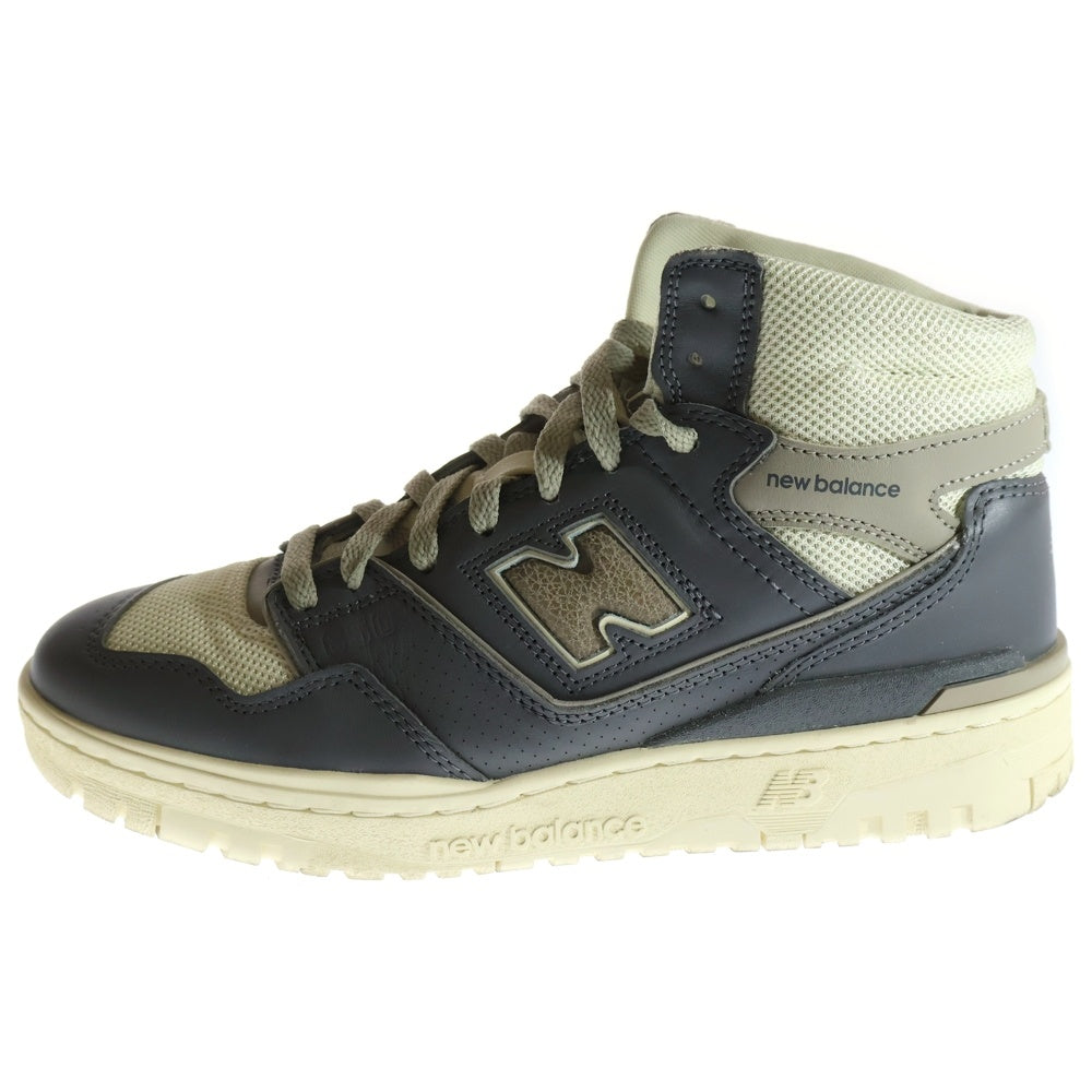New Balance(ニューバランス) ×AIME LEON DORE 650R BB650R01 エメレオンドレ ハイカットスニーカー US8.5/26.5cm グレー