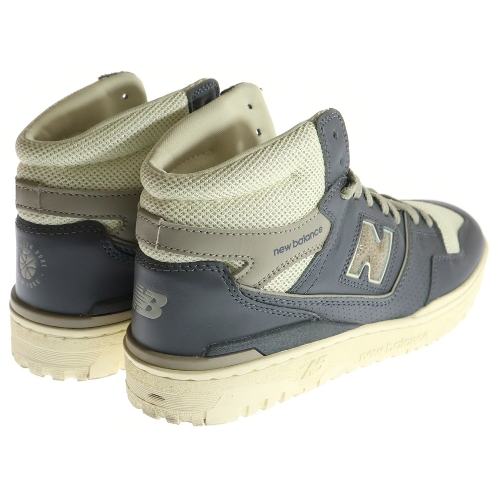 New Balance(ニューバランス) ×AIME LEON DORE 650R BB650R01 エメレオンドレ ハイカットスニーカー US8.5/26.5cm グレー