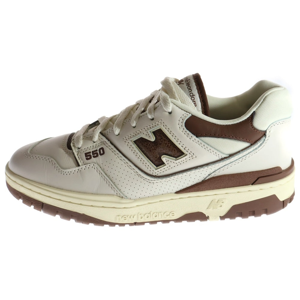 New Balance(ニューバランス) ×AIME LEON DORE BB550AB1 エメ レオン ドレ ローカットスニーカー US8.5/26.5cm ベージュ