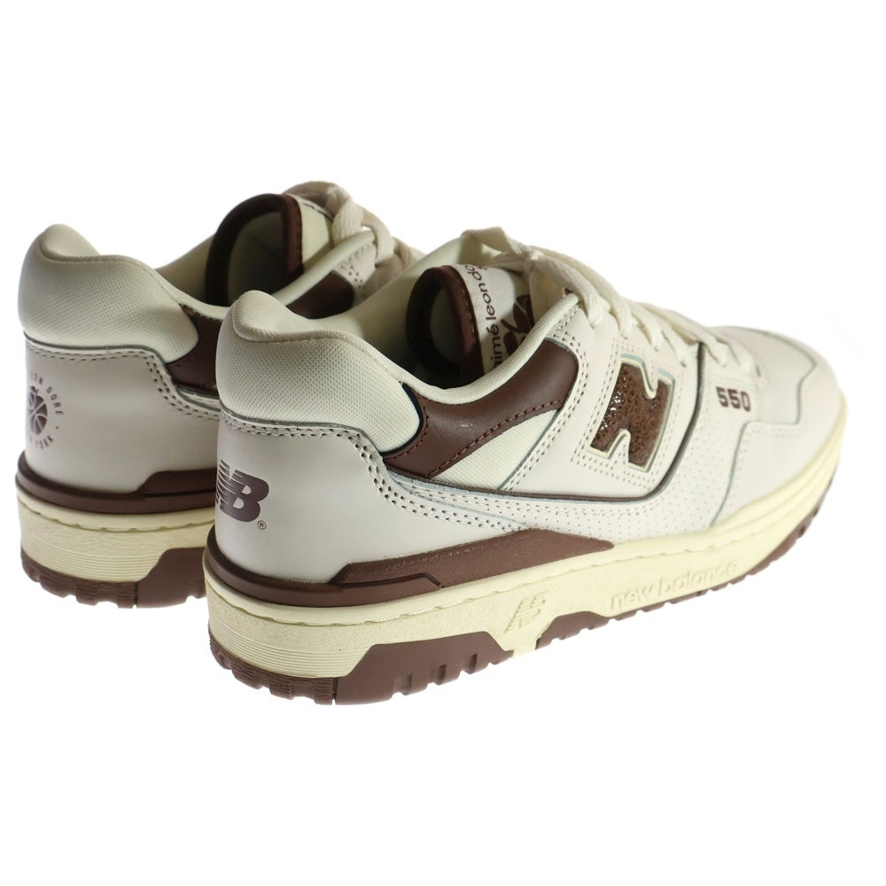 New Balance(ニューバランス) ×AIME LEON DORE BB550AB1 エメ レオン ドレ ローカットスニーカー US8.5/26.5cm ベージュ