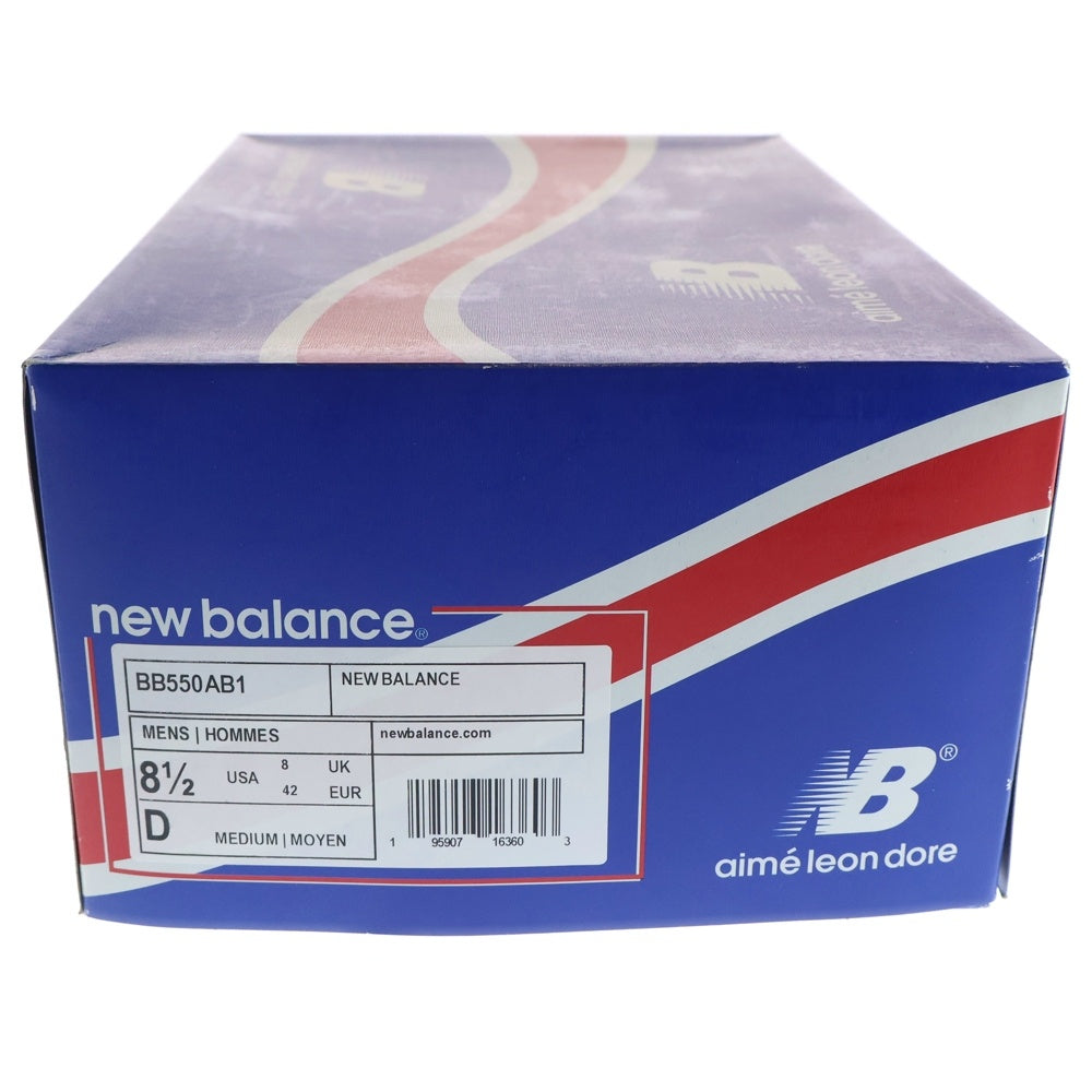 New Balance(ニューバランス) ×AIME LEON DORE BB550AB1 エメ レオン ドレ ローカットスニーカー US8.5/26.5cm ベージュ