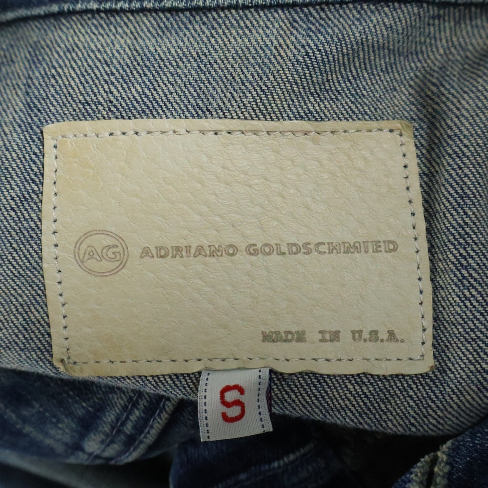 ADRIANO GOLDSCHMIED(アドリアーノゴールドシュミット) JAKE デニムジャケット インディゴ