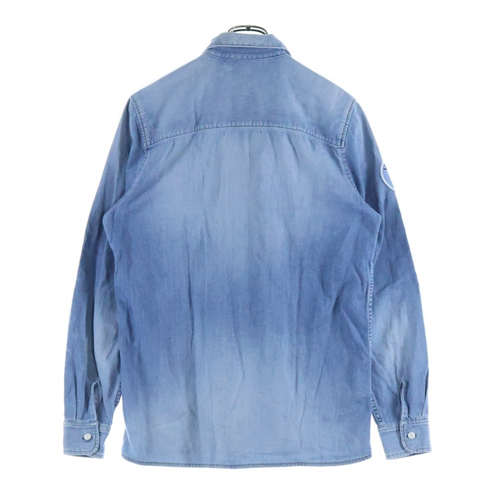 RON HERMAN(ロンハーマン) 18SS ワッペン デニムシャツ インディゴ